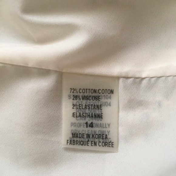 Elie Tahari Tweed-like Woven Blazer - Picture 5 of 5